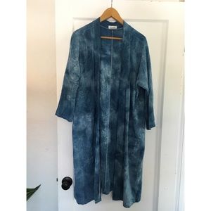 Long flowing jacket/coverup.